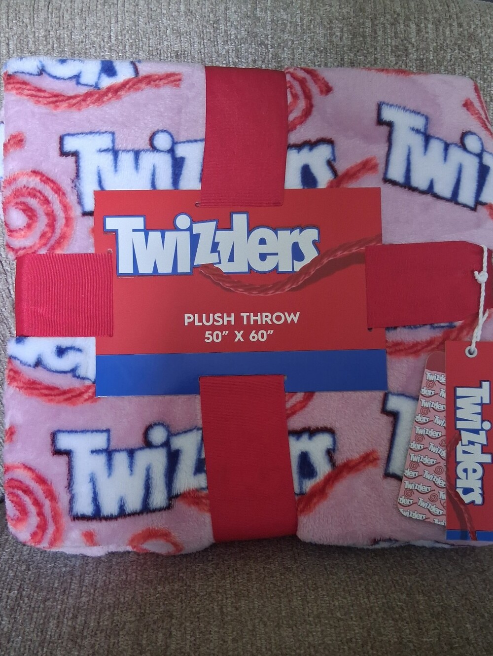 Twizzlers Plush Throw